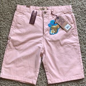 Hudson & Barrow NYC Flat Front Shorts.